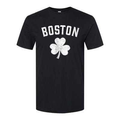 Boston, St Patrick's day - Patty's day shamrock tee Softstyle CVC T-Shirt