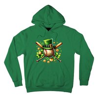 Baseball St PatrickS Day Lucky Irish Sport Clover Shamrock Gift Hoodie