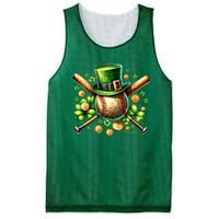 Baseball St PatrickS Day Lucky Irish Sport Clover Shamrock Gift Mesh Reversible Basketball Jersey Tank