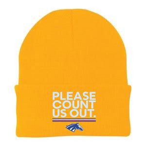 Boise State Please Count Us Out Knit Cap Winter Beanie