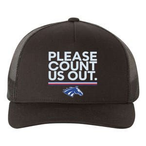 Boise State Please Count Us Out Yupoong Adult 5-Panel Trucker Hat