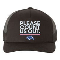 Boise State Please Count Us Out Yupoong Adult 5-Panel Trucker Hat