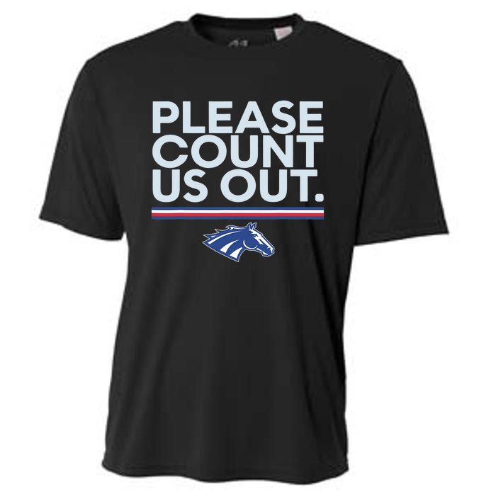 Boise State Please Count Us Out Cooling Performance Crew T-Shirt