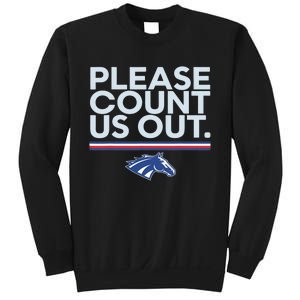 Boise State Please Count Us Out Sweatshirt