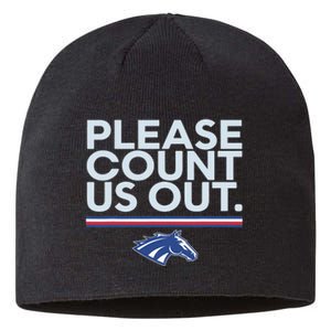 Boise State Please Count Us Out Sustainable Beanie