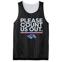 Boise State Please Count Us Out Mesh Reversible Basketball Jersey Tank