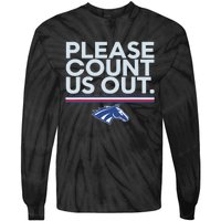 Boise State Please Count Us Out Tie-Dye Long Sleeve Shirt