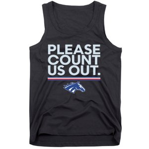 Boise State Please Count Us Out Tank Top