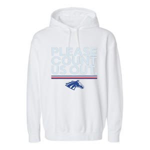 Boise State Please Count Us Out Garment-Dyed Fleece Hoodie