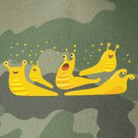 Banana Slug Party– Banana Slug Humor Banana Slug Squad Legacy Tie Dye Trucker Hat