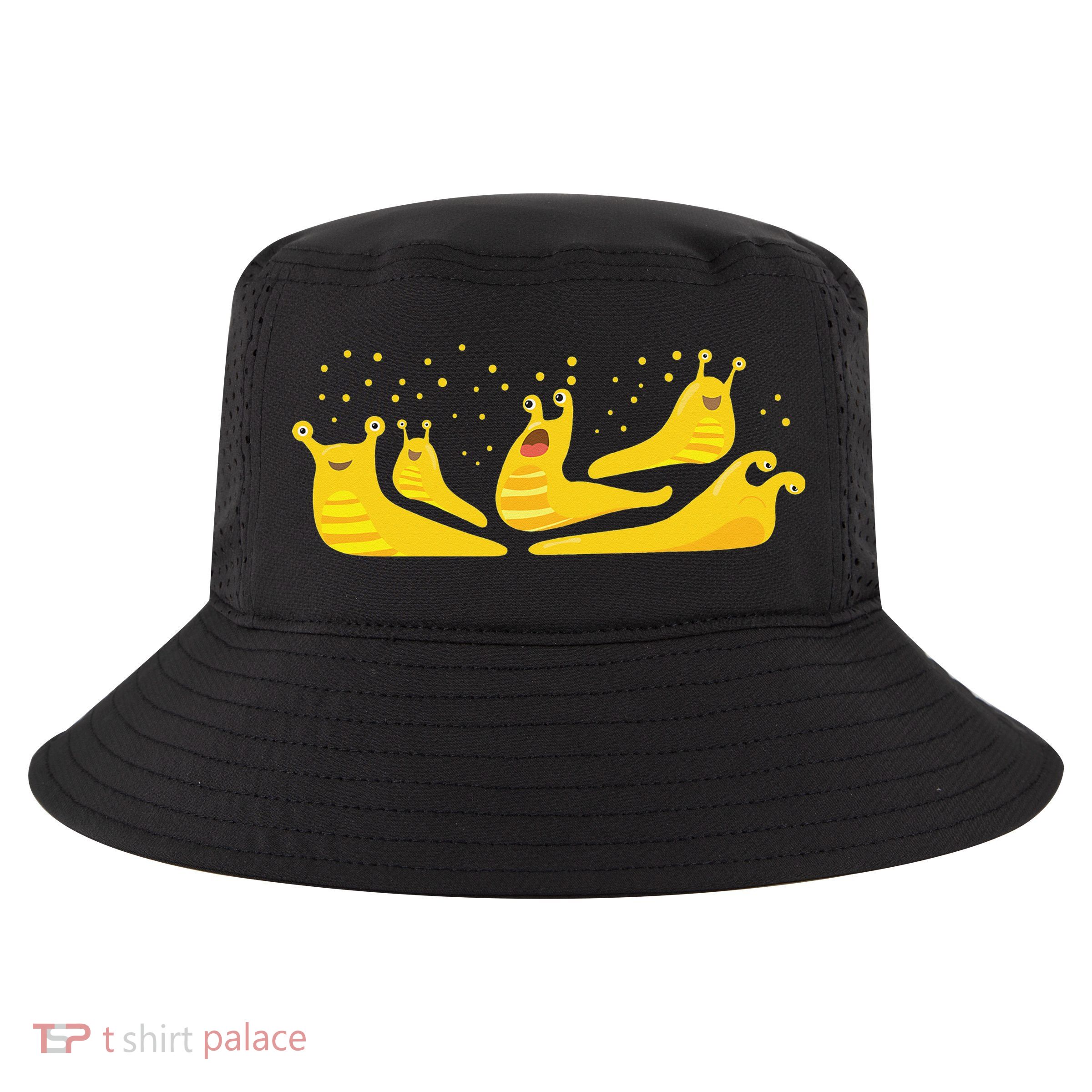 Banana Slug Party– Banana Slug Humor Banana Slug Squad Cool Comfort Performance Bucket Hat