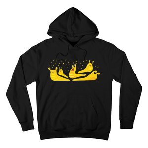 Banana Slug Party– Banana Slug Humor Banana Slug Squad Hoodie