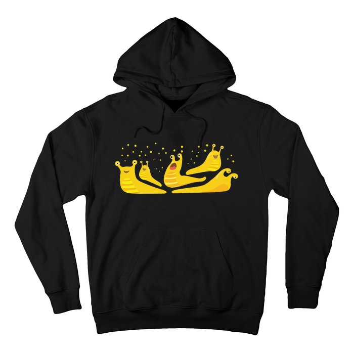 Banana Slug Party– Banana Slug Humor Banana Slug Squad Hoodie