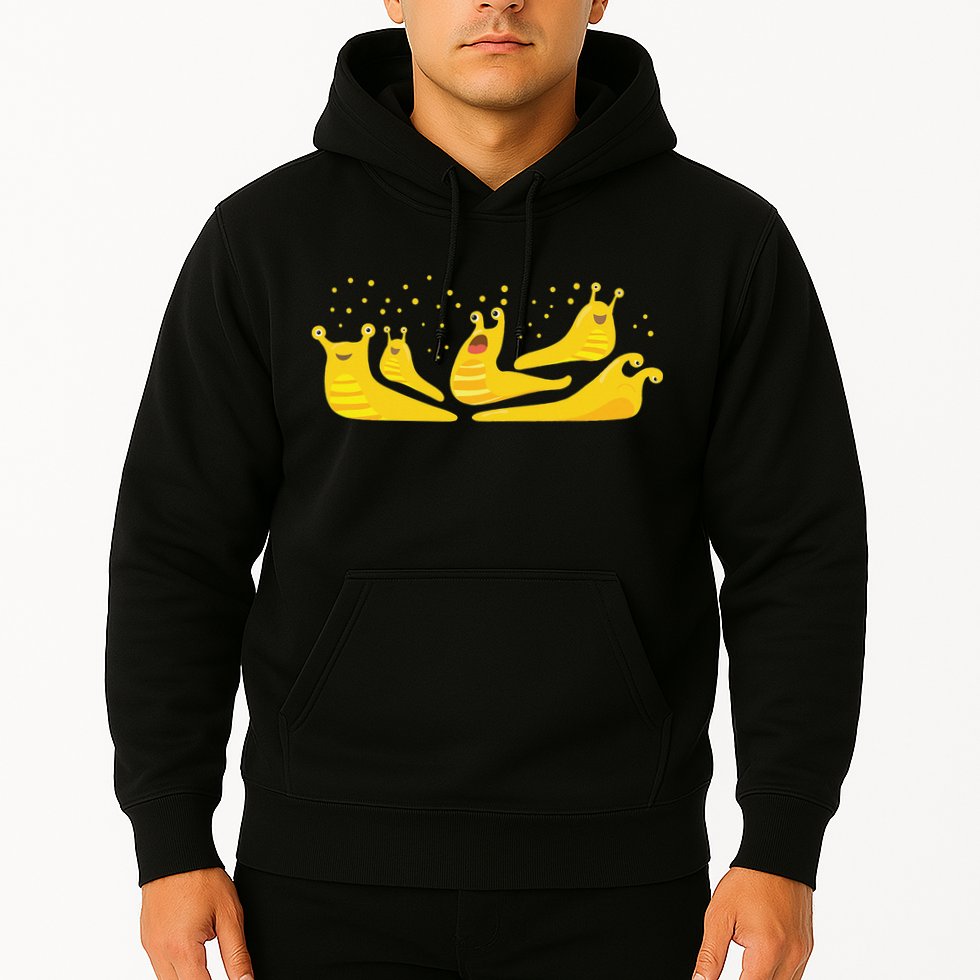 Banana Slug Party– Banana Slug Humor Banana Slug Squad Hoodie