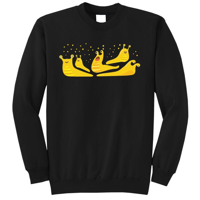 Banana Slug Party– Banana Slug Humor Banana Slug Squad Sweatshirt