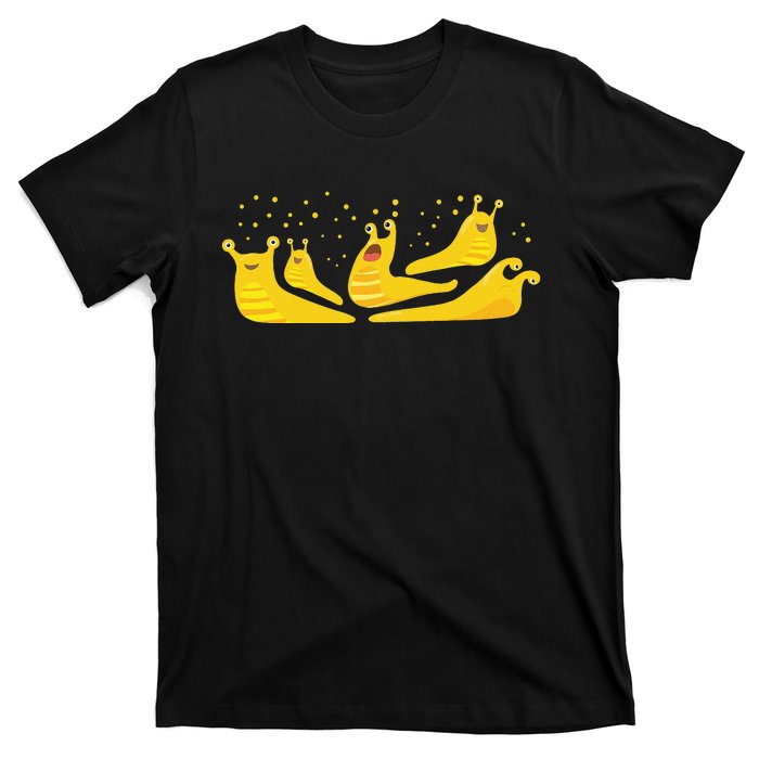 Banana Slug Party– Banana Slug Humor Banana Slug Squad T-Shirt