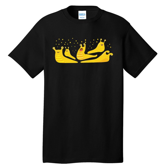 Banana Slug Party– Banana Slug Humor Banana Slug Squad Tall T-Shirt