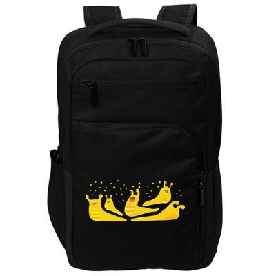 Banana Slug Party– Banana Slug Humor Banana Slug Squad Impact Tech Backpack
