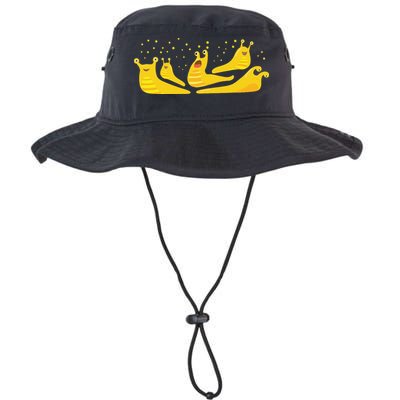 Banana Slug Party– Banana Slug Humor Banana Slug Squad Bucket Hat