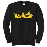 Banana Slug Party– Banana Slug Humor Banana Slug Squad Tall Sweatshirt