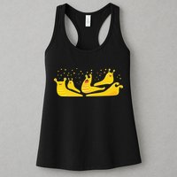 Banana Slug Party– Banana Slug Humor Banana Slug Squad Womens Tank Top
