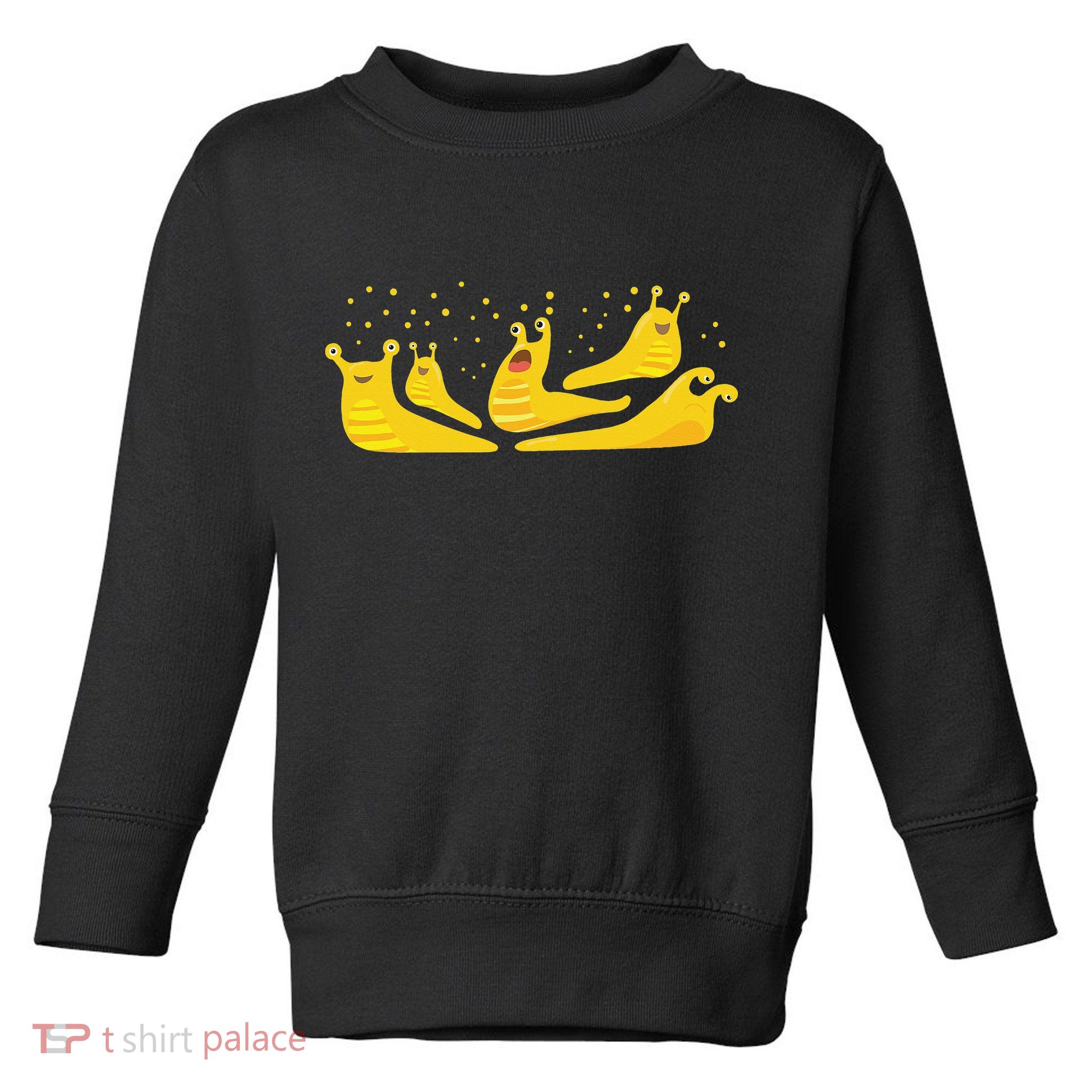 Banana Slug Party– Banana Slug Humor Banana Slug Squad Toddler Sweatshirt