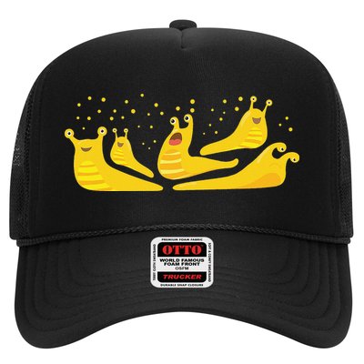 Banana Slug Party– Banana Slug Humor Banana Slug Squad Trucker Hat