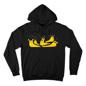 Banana Slug Party– Banana Slug Humor Banana Slug Squad Tall Hoodie