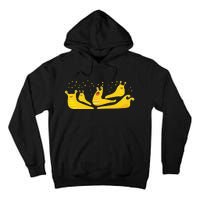 Banana Slug Party– Banana Slug Humor Banana Slug Squad Tall Hoodie