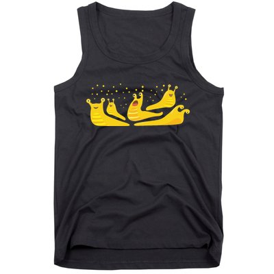 Banana Slug Party– Banana Slug Humor Banana Slug Squad Tank Top