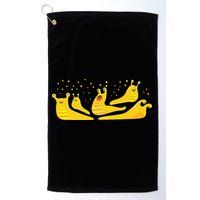 Banana Slug Party– Banana Slug Humor Banana Slug Squad Golf Towel