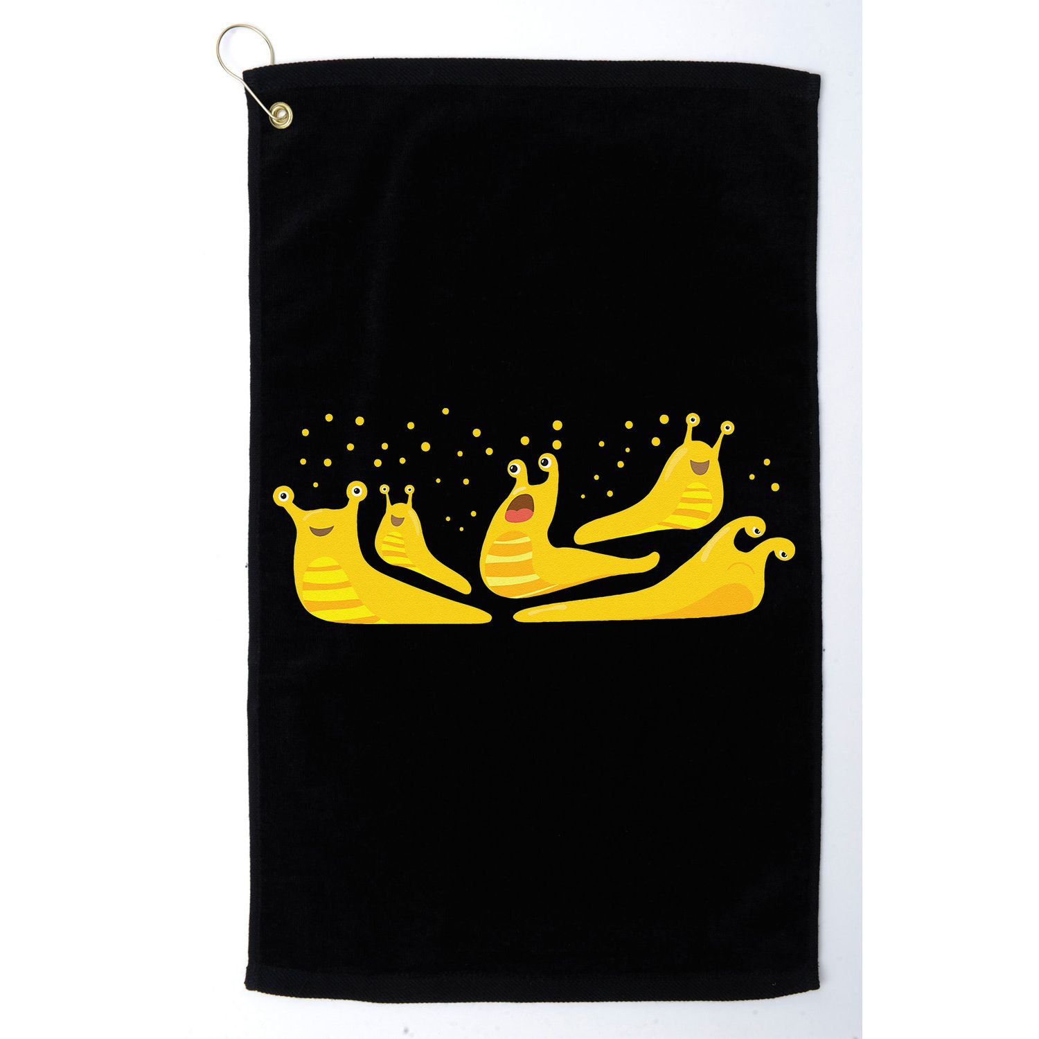 Banana Slug Party– Banana Slug Humor Banana Slug Squad Golf Towel