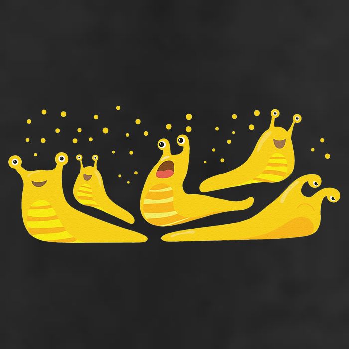 Banana Slug Party– Banana Slug Humor Banana Slug Squad Microfiber Hand Towel