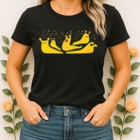 Banana Slug Party– Banana Slug Humor Banana Slug Squad Womens T-Shirt