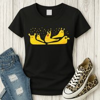 Banana Slug Party– Banana Slug Humor Banana Slug Squad Womens T-Shirt