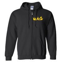 Banana Slug Party– Banana Slug Humor Banana Slug Squad Full Zip Hoodie