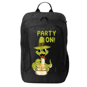 Birthday Snake Quote City Backpack