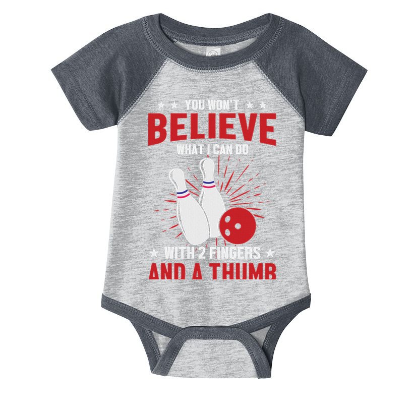 Bowler Sport Quotes Funny Bowling Lover Infant Baby Jersey Bodysuit