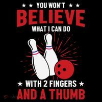 Bowler Sport Quotes Funny Bowling Lover Flatbill Hat