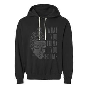 Buddha Spiritual Quote Buddhism Yogi Yoga Gift Garment-Dyed Fleece Hoodie