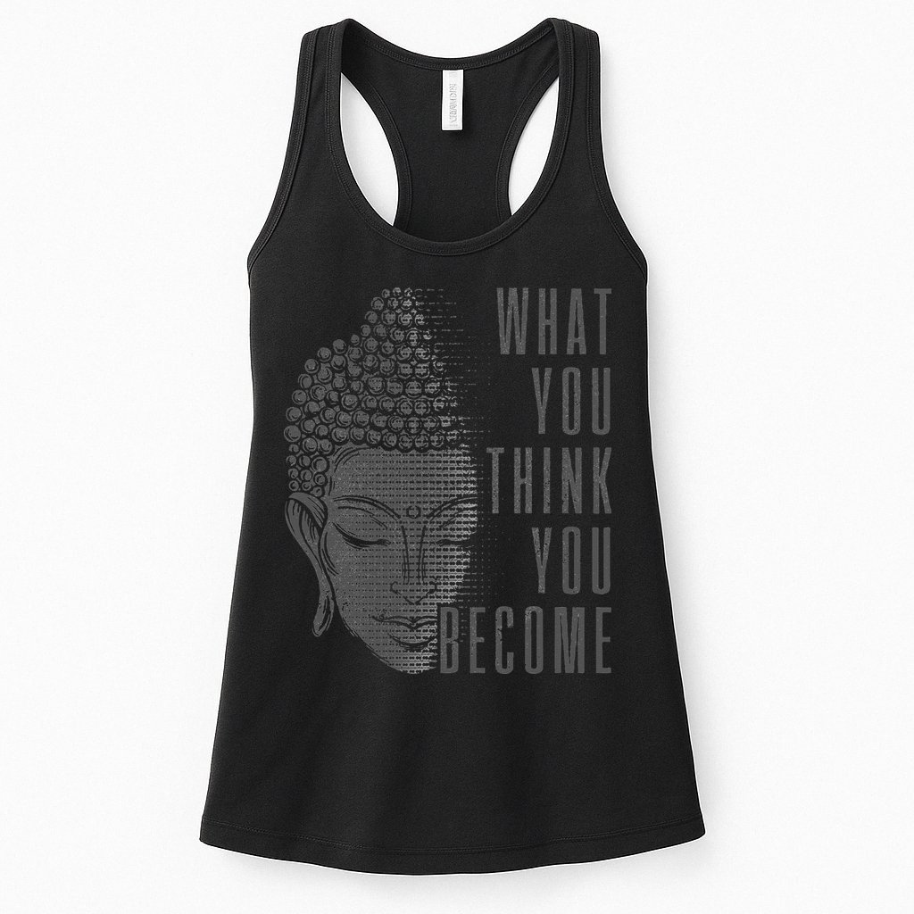 Buddha Spiritual Quote Buddhism Yogi Yoga Gift Womens Tank Top