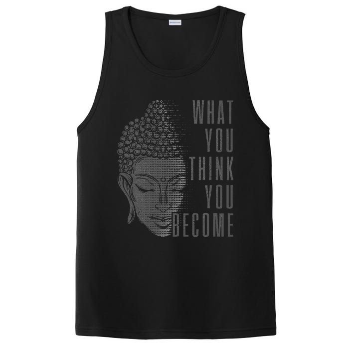 Buddha Spiritual Quote Buddhism Yogi Yoga Gift PosiCharge Competitor Tank