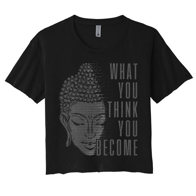 Buddha Spiritual Quote Buddhism Yogi Yoga Gift Crop Top