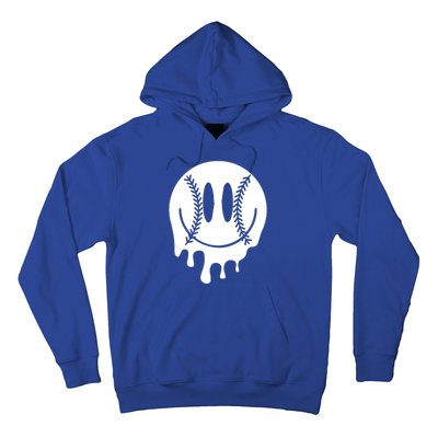 Baseball Smiley Retro Hoodie