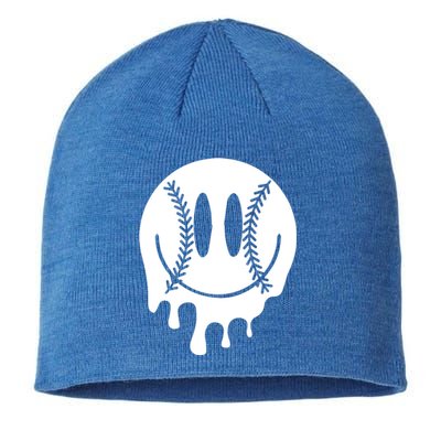 Baseball Smiley Retro Sustainable Beanie