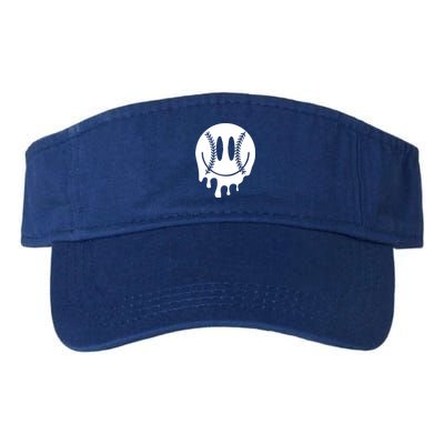 Baseball Smiley Retro Valucap Bio-Washed Visor