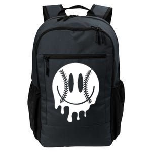 Baseball Smiley Retro Daily Commute Backpack