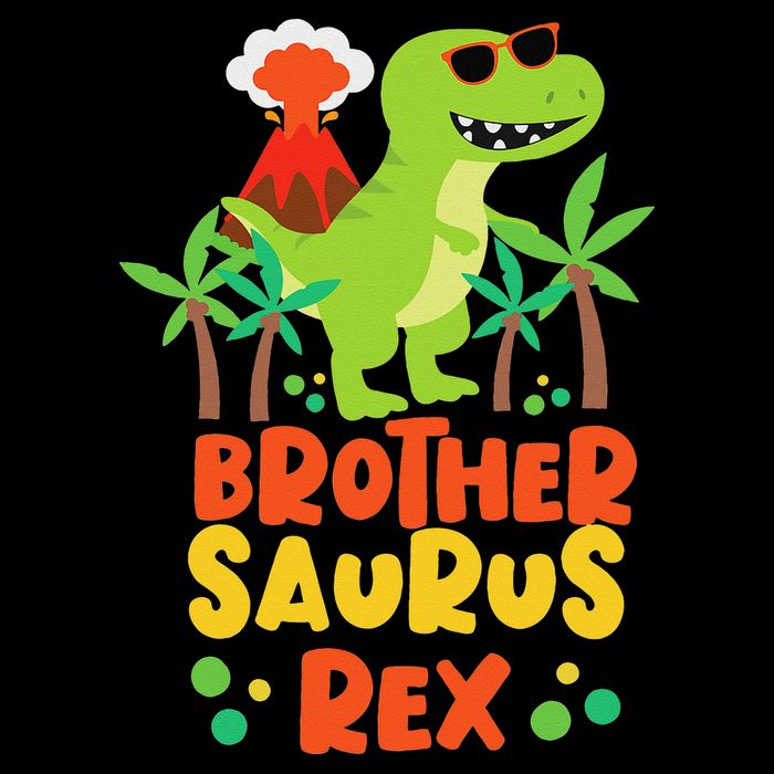 Brother Saurus Rex Dinosaur Dino Cooling Performance Crew T-Shirt