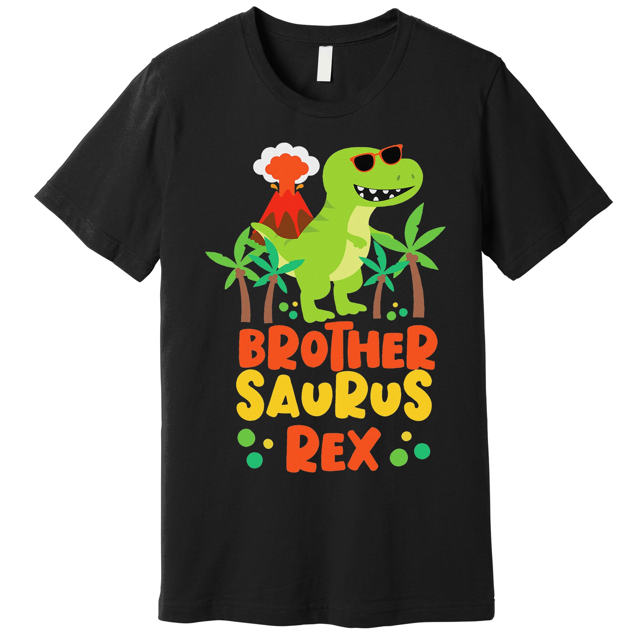Brother Saurus Rex Dinosaur Dino Premium T-Shirt