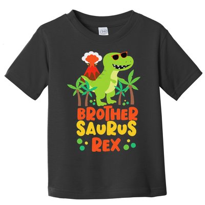 Brother Saurus Rex Dinosaur Dino Toddler T-Shirt